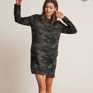 Fleece camouflage dress